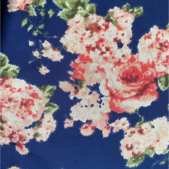 Forever 21 Floral Ruffle Shoulder Blouse - Picture 3 of 9